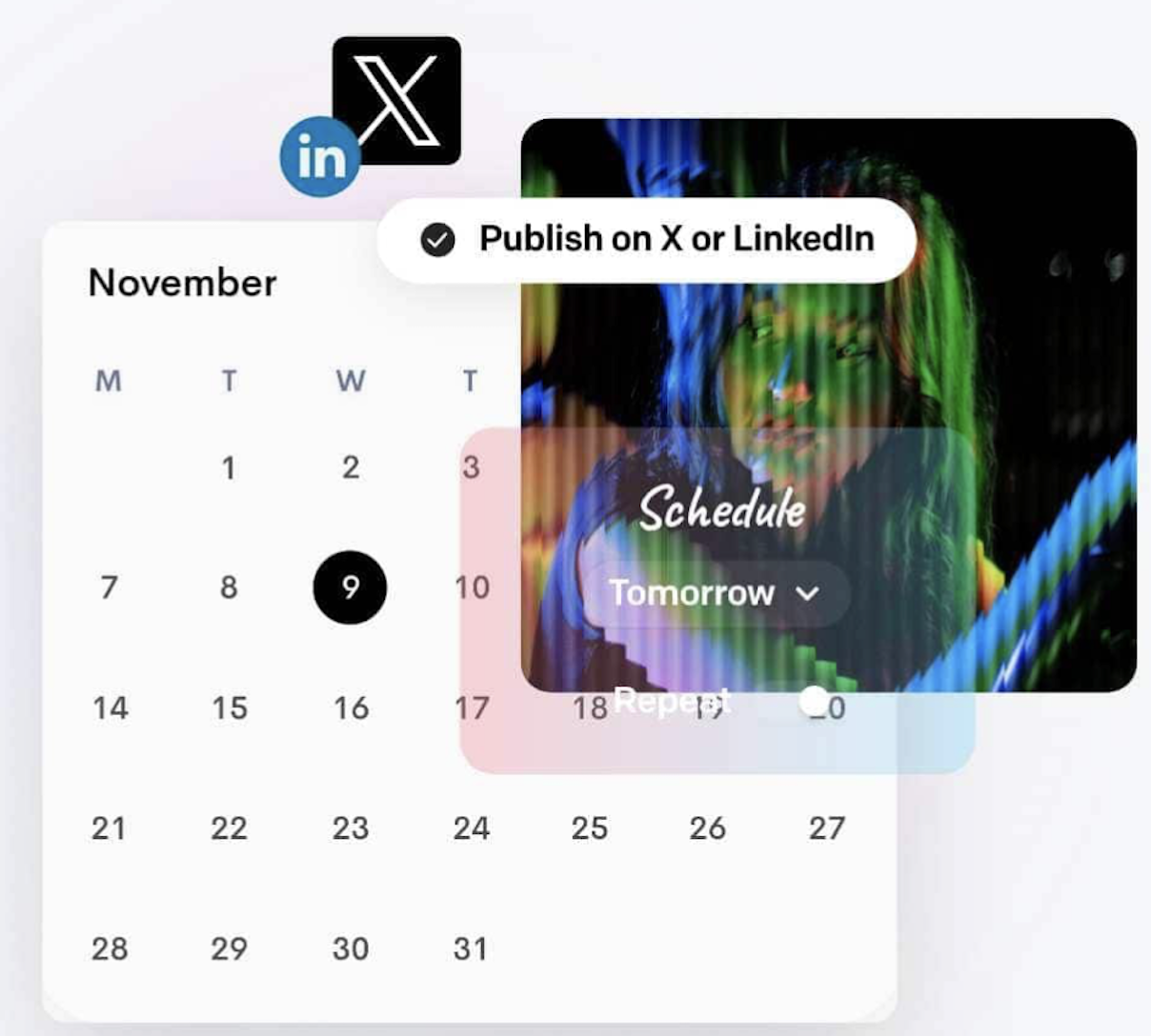 Create,Post,See Analytics