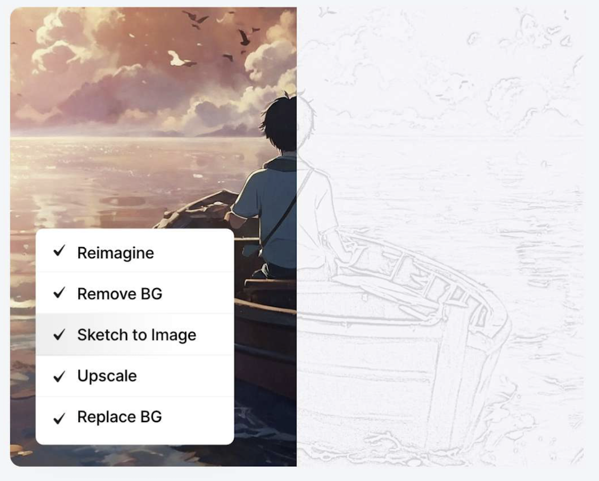 Imagine, Generate, Publish.